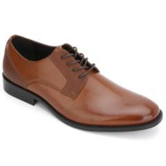 Unlisted by Kenneth Cole Men's Half Lace up Plain Toe Shoes NIB - Picture 1 of 1